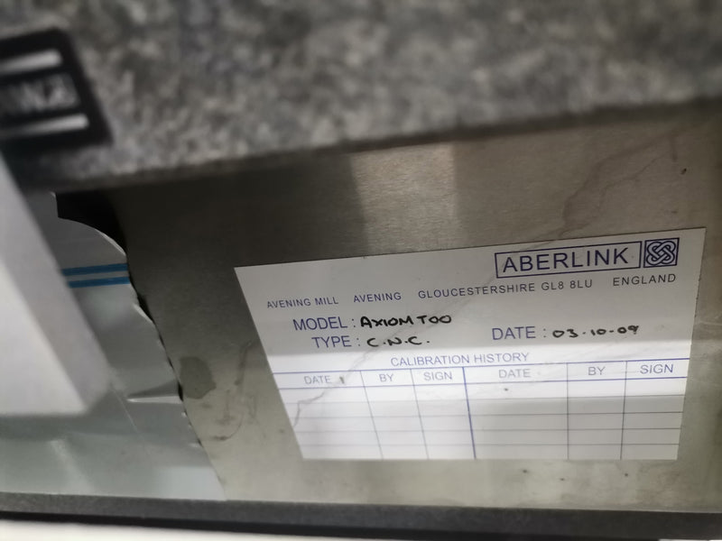 Aberlink Axiom Too CMM (Coordinate Measuring Machine)