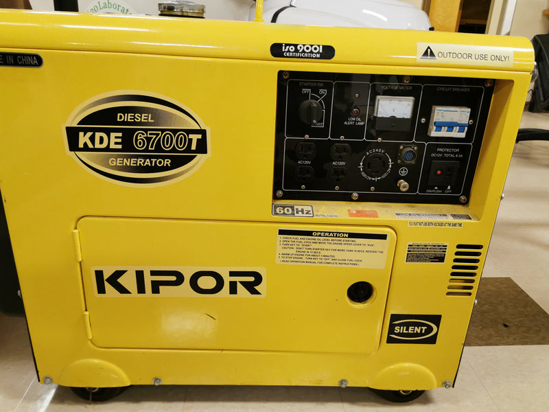 Kipor KDE 6700 T Generator