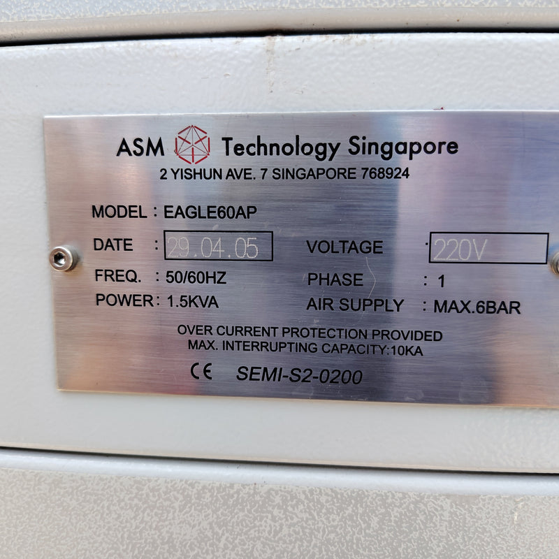 ASM Eagle 60 AP Wire Bonder