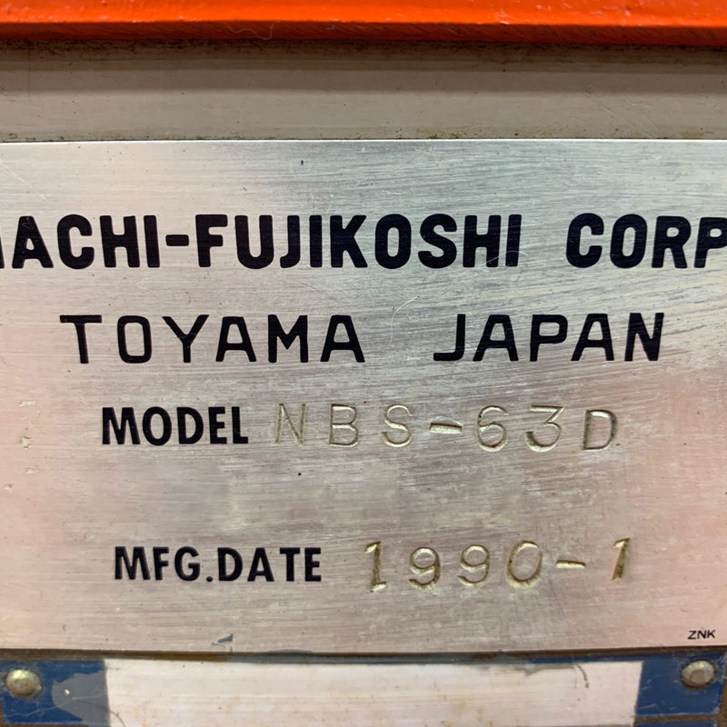 Nachi NSB 63 D Broach