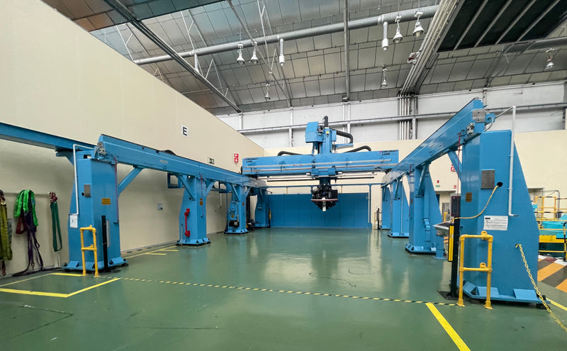 Cincinnati E Axis Tape Layer Machine