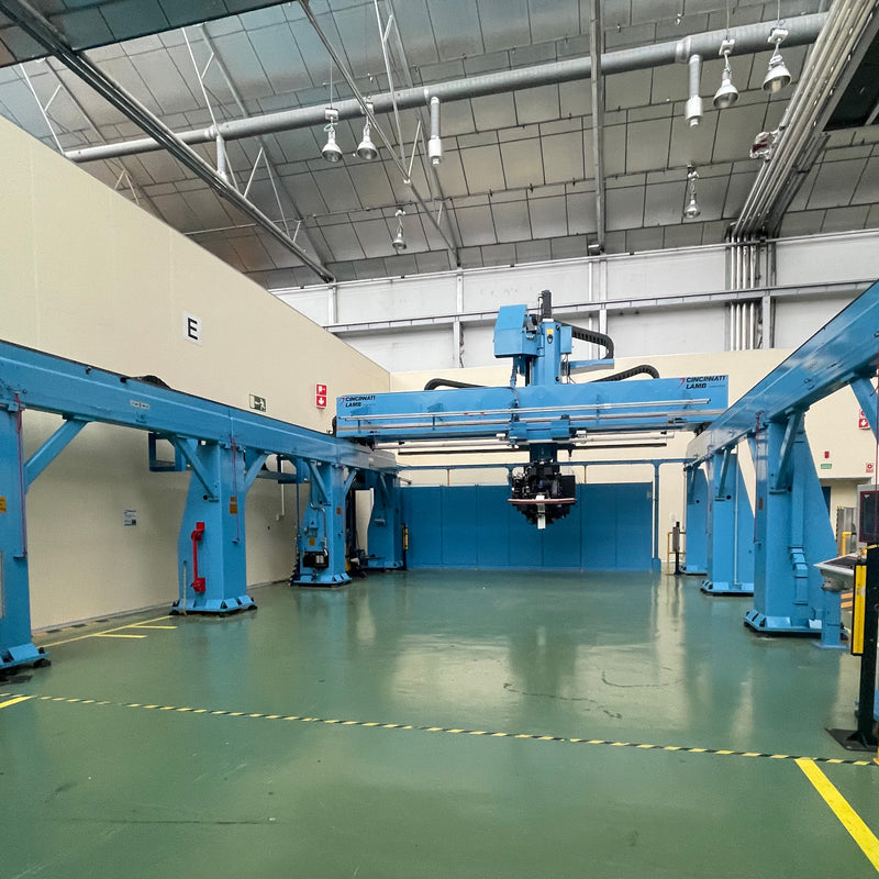 Cincinnati E Axis Tape Layer Machine