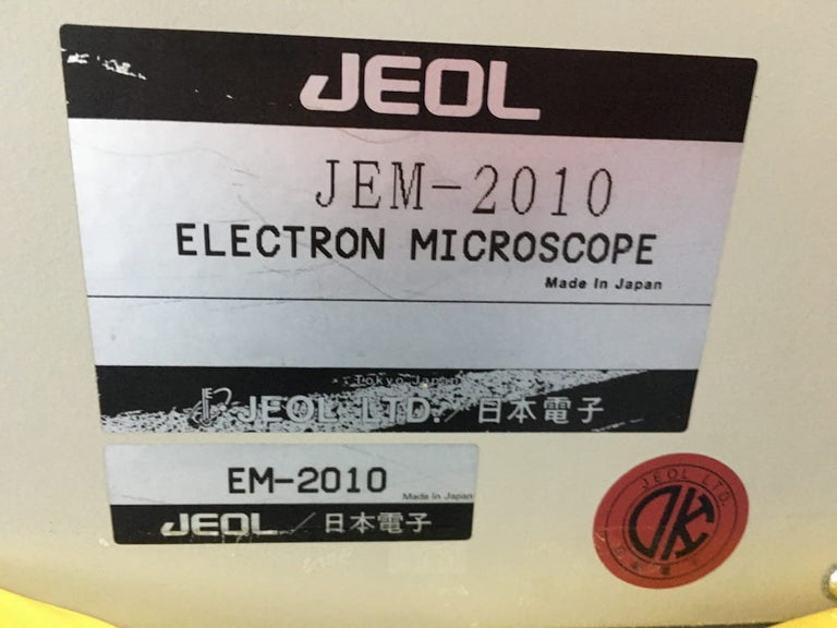 Jeol JEM 2010 UHR TEM (Transmission Electron Microscope)
