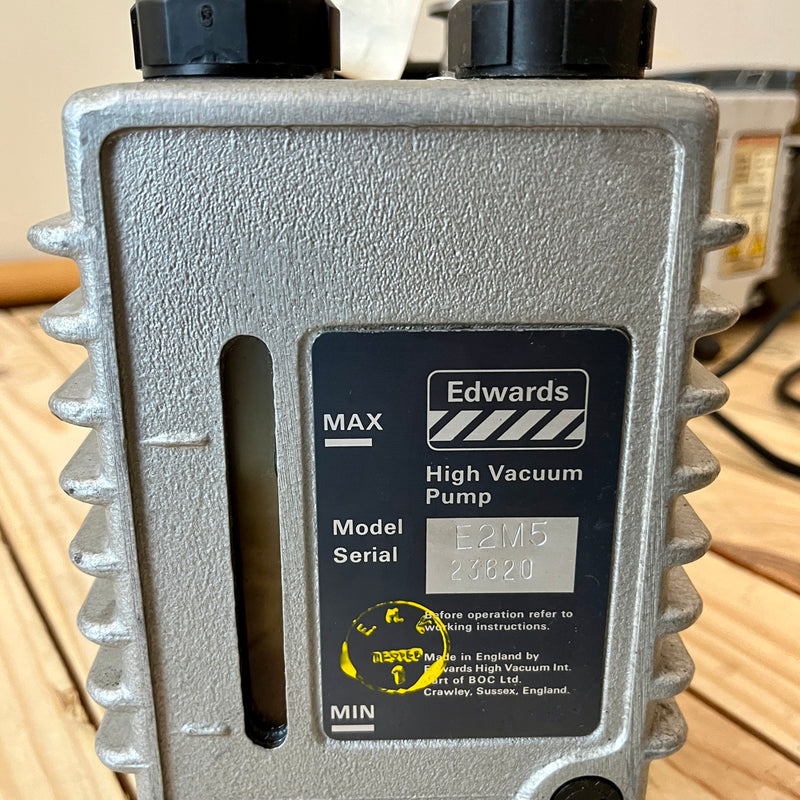 Edwards E 2 M 5 High Vacuum Pump