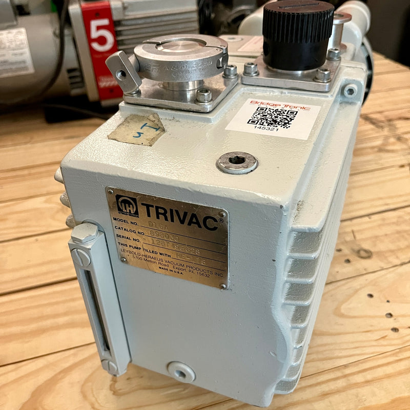 Leybold Heraeus Trivac D 16 A Vacuum Pump