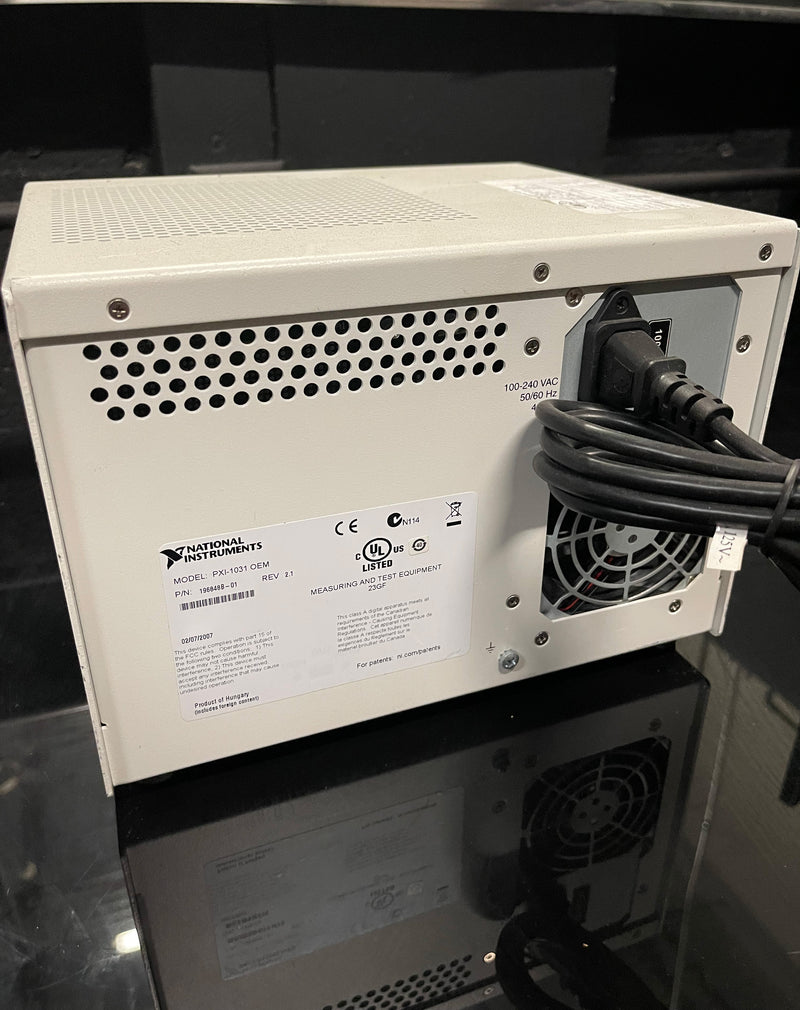 National Instruments PXI 1031 Measuring and Test Equipment