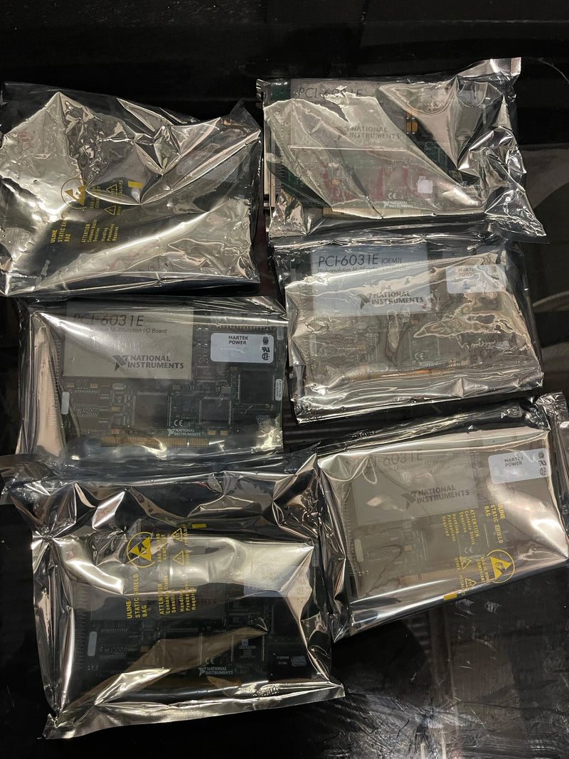 National Instruments PCI 6031 E High Resolution Multifunction I/O Board