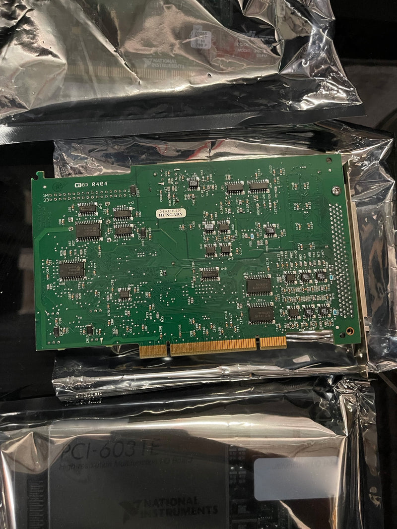 National Instruments PCI 6031 E High Resolution Multifunction I/O Board
