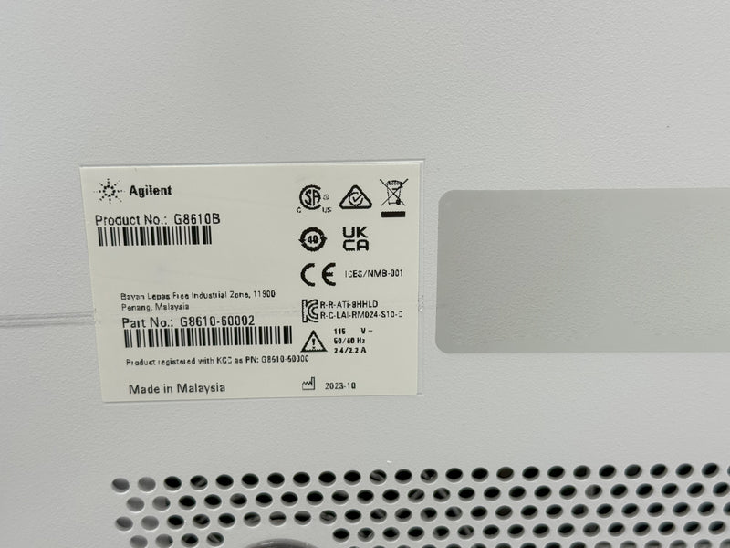 Agilent HLD PD 03 Portable Dry Helium Leak Detector