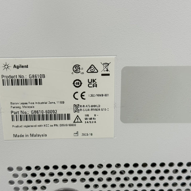 Agilent HLD PD 03 Portable Dry Helium Leak Detector