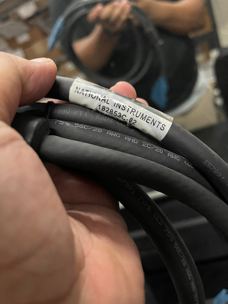 National Instruments P/N: 182853 C 02 Communication Cable and Adapter