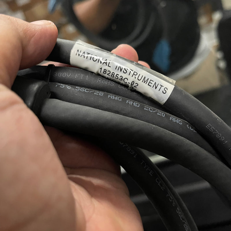 National Instruments P/N: 182853 C 02 Communication Cable and Adapter