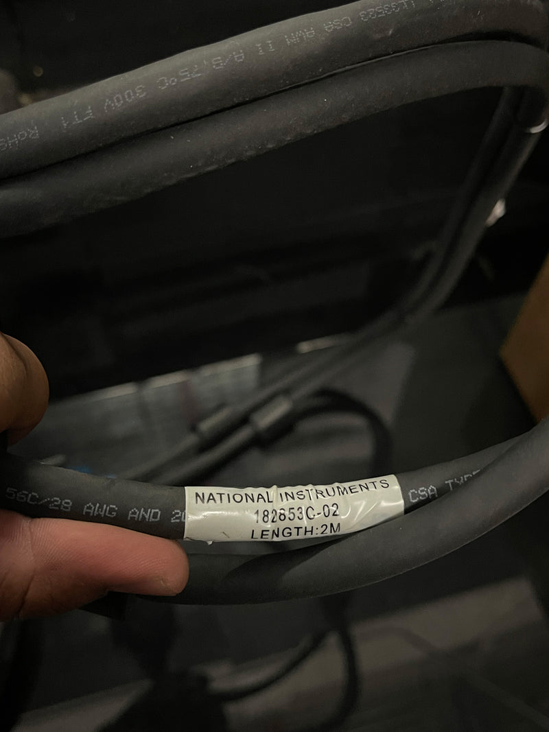 National Instruments P/N: 182853 C 02 Communication Cable and Adapter