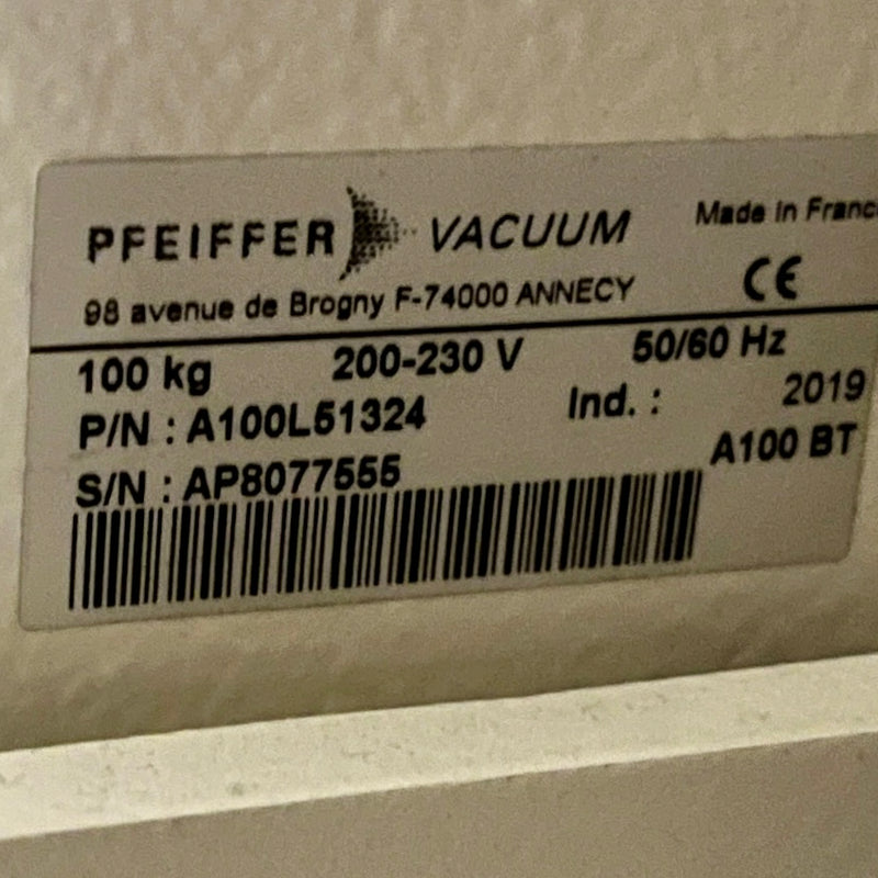 Pfeiffer / Adixen A 100 L Vacuum Pump