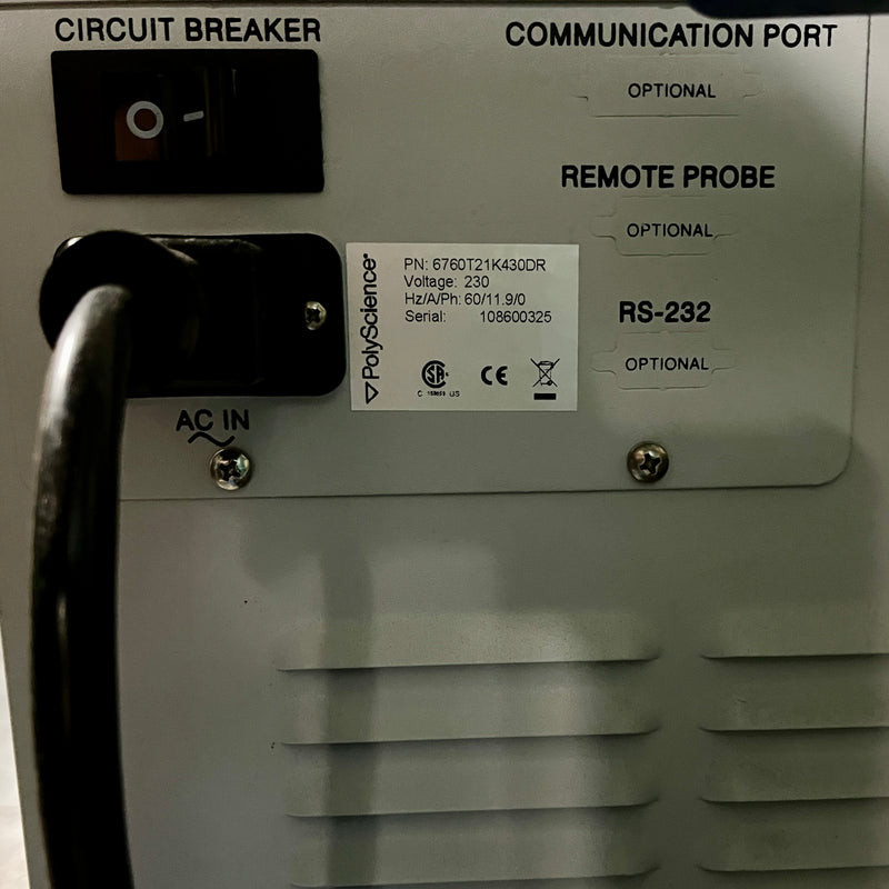 PolyScience 6760 T 21 K 430 DR Recirculator
