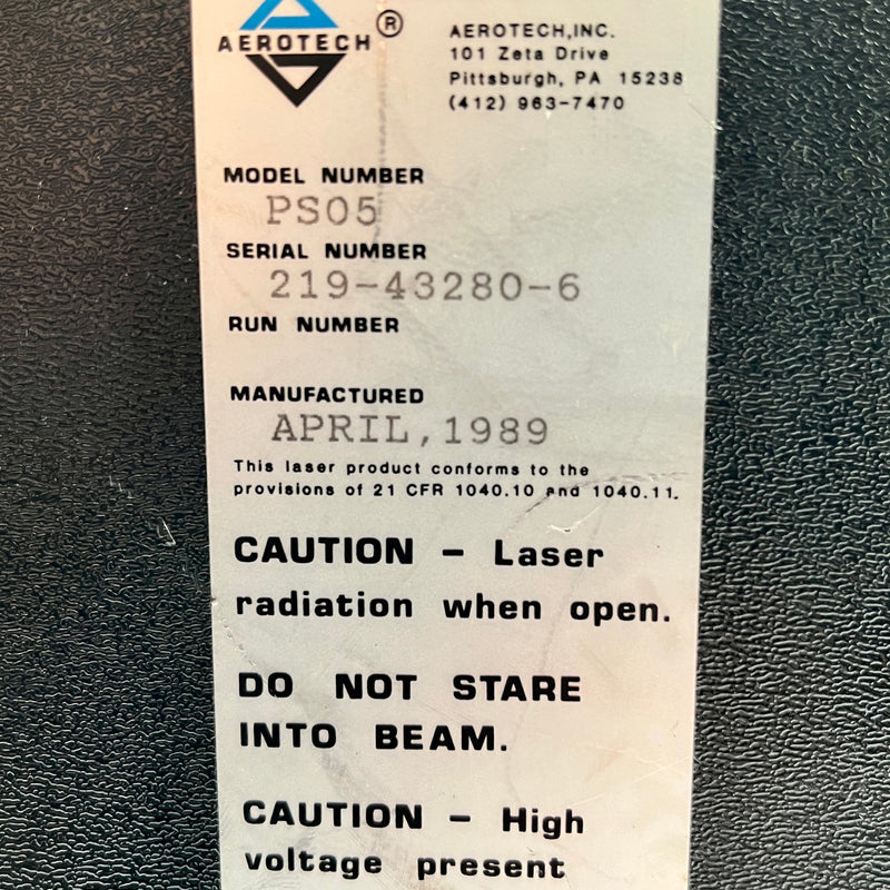 Metricon Laser System