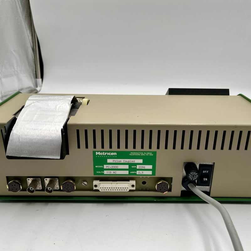 Metricon Laser System