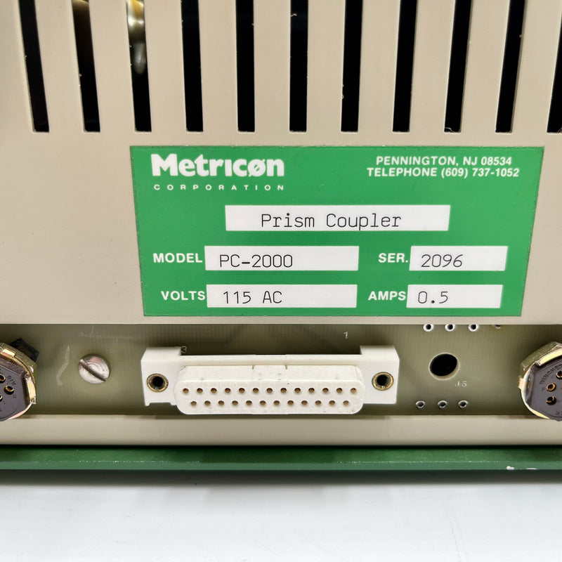Metricon Laser System