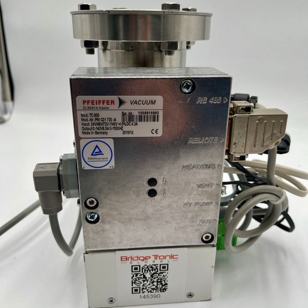 Pfeiffer Turbomolecular Vacuum Pump System