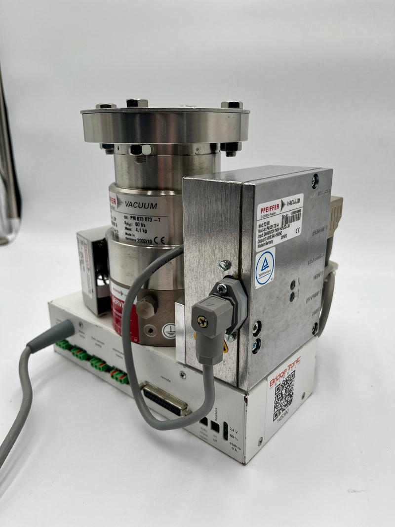 Pfeiffer Turbomolecular Vacuum Pump System
