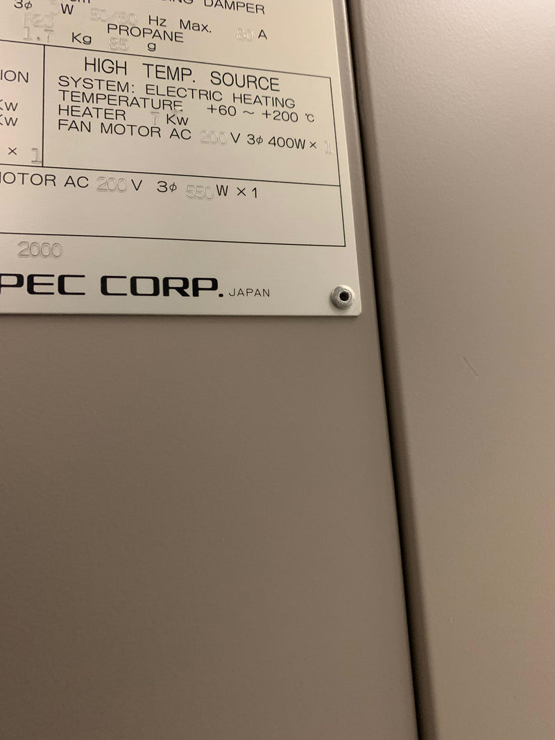 ESPEC TSA 101 S W Thermal Shock Chamber