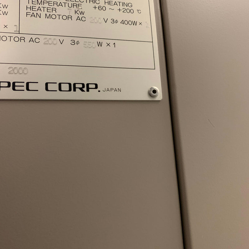 ESPEC TSA 101 S W Thermal Shock Chamber