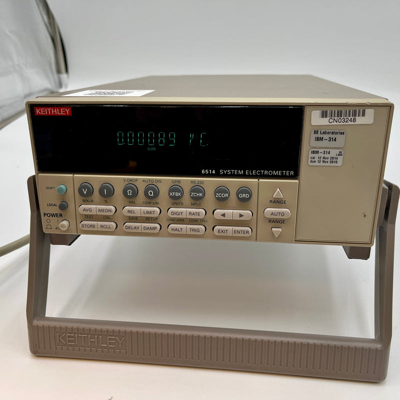 Keithley 6514 Electrometer