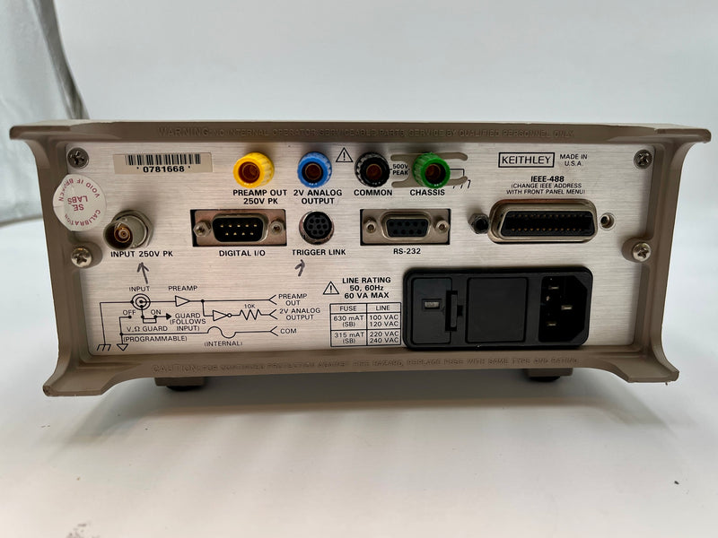 Keithley 6514 Electrometer
