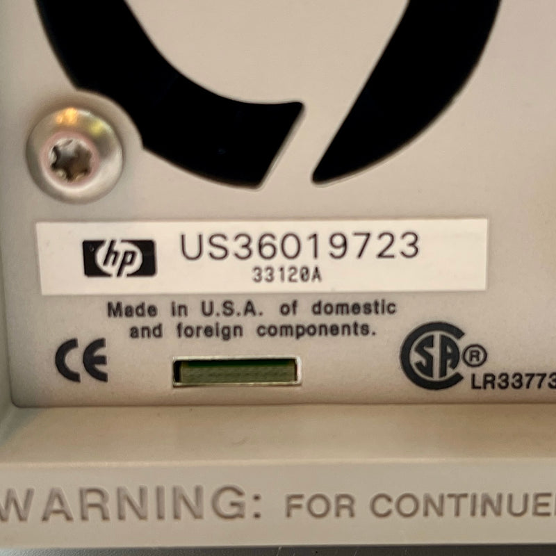 Keysight / Agilent 33120 A Arbitrary Waveform Generator
