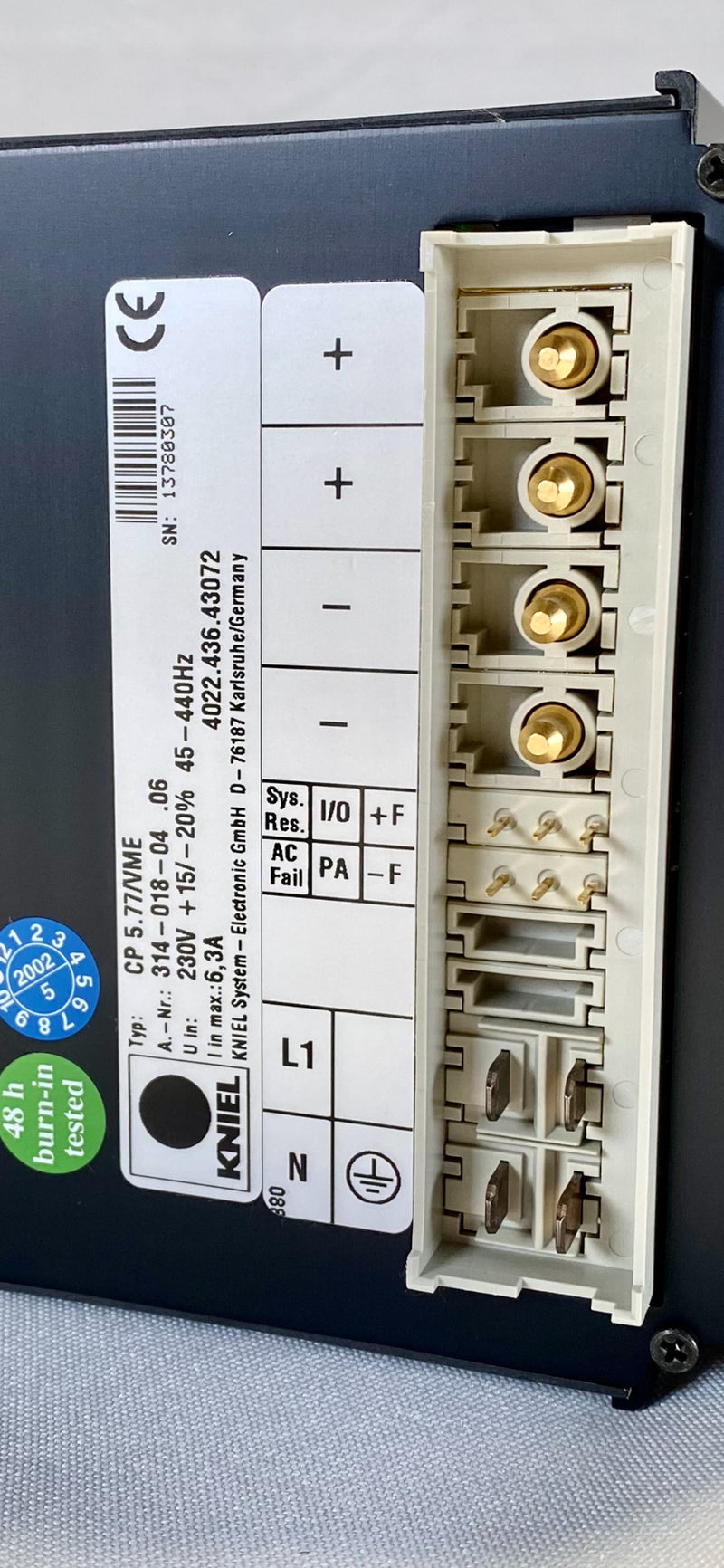 ASML 4022.436.43072 VME Voltage Module