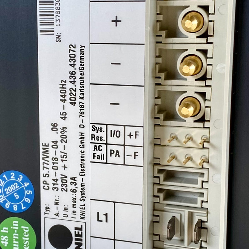 ASML 4022.436.43072 VME Voltage Module
