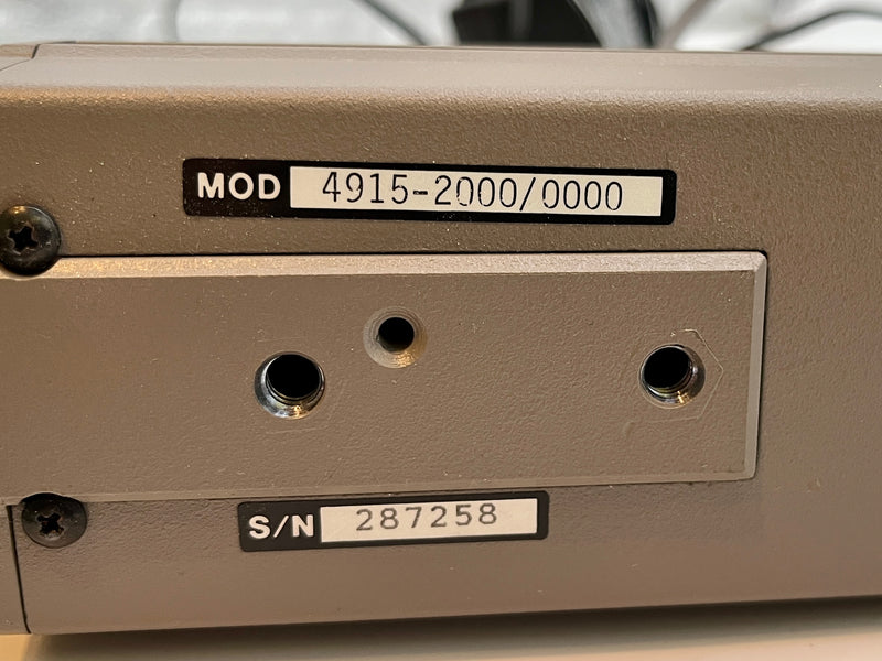 Cohu 4915 2000 0000 CCD Camera System