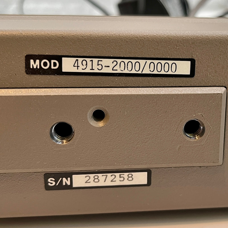Cohu 4915 2000 0000 CCD Camera System