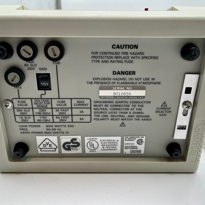 Tektronix A 6901 Ground Isolation Monitor