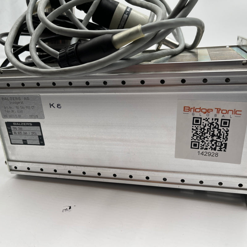 Balzers Pfeiffer TPG 300 Pressure Controller