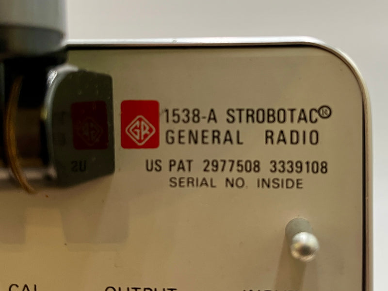 GenRad 1538 A Strobotac Stroboscope