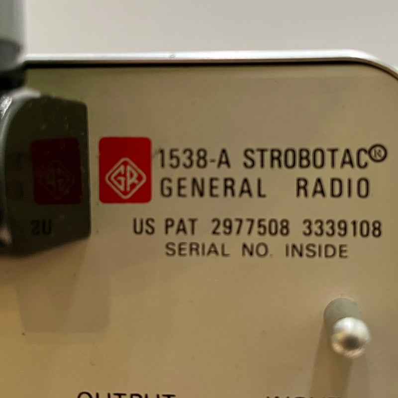 GenRad 1538 A Strobotac Stroboscope