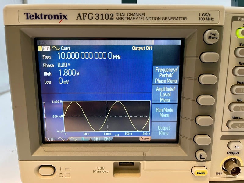 Tektronix AFG 3102 Dual Channel Arbitrary Function Generator