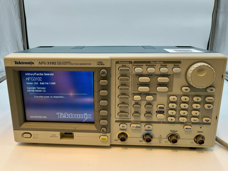 Tektronix AFG 3102 Dual Channel Arbitrary Function Generator