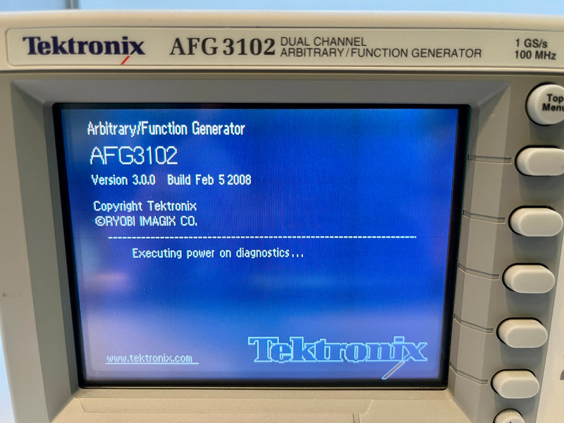 Tektronix AFG 3102 Dual Channel Arbitrary Function Generator
