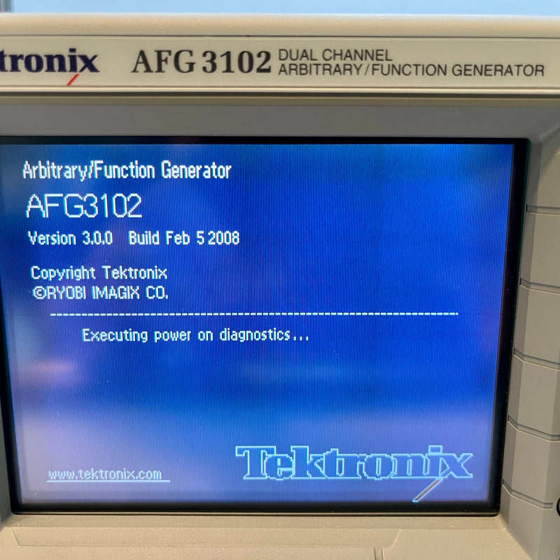 Tektronix AFG 3102 Dual Channel Arbitrary Function Generator