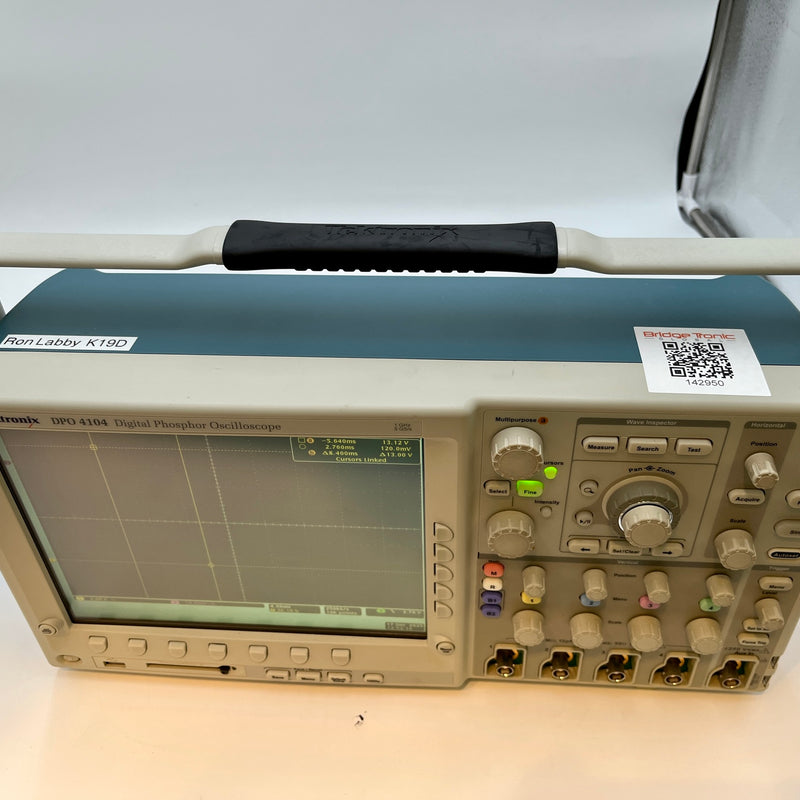 Tektronix DPO 4104 Digital Phosphor Oscilloscope