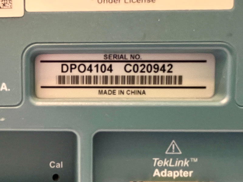Tektronix DPO 4104 Digital Phosphor Oscilloscope