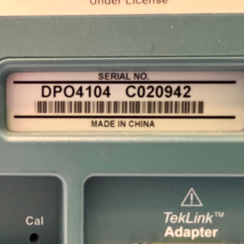 Tektronix DPO 4104 Digital Phosphor Oscilloscope