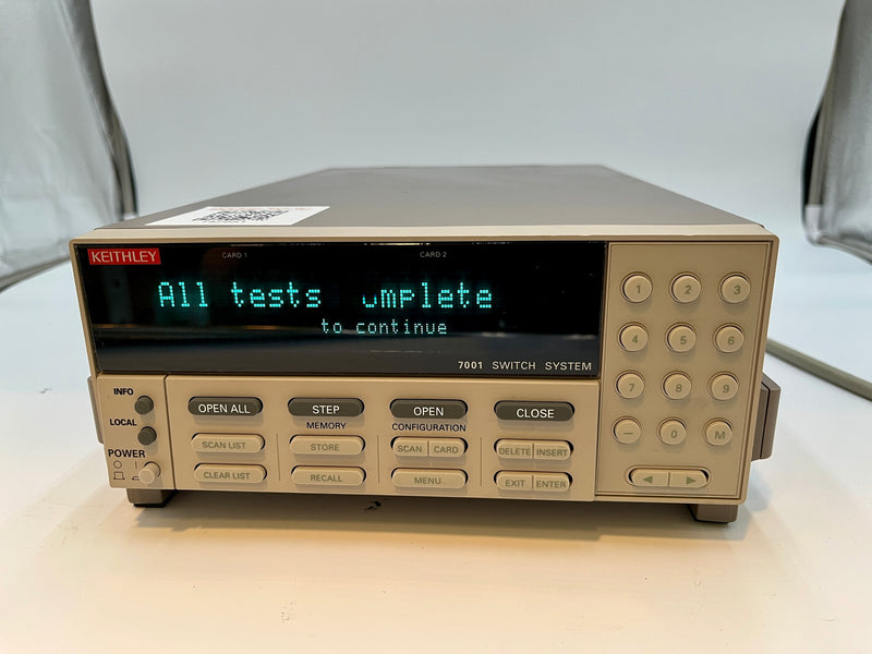 Keithley 7001 Switch System
