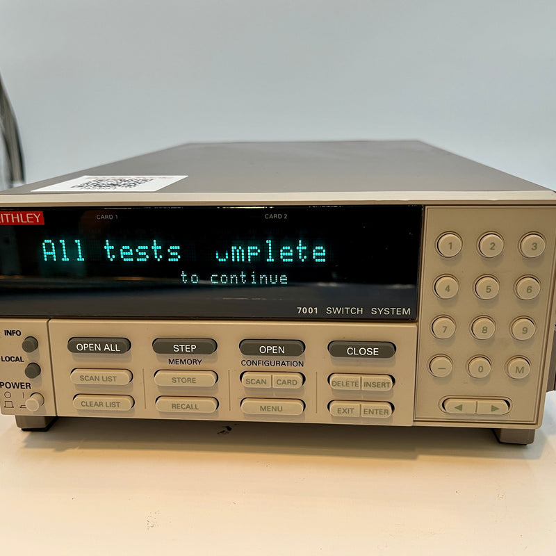 Keithley 7001 Switch System