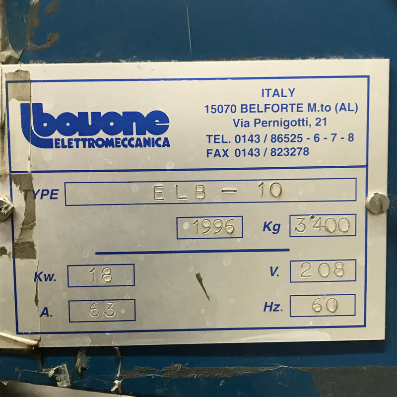 Bovone ELB 10 Edger