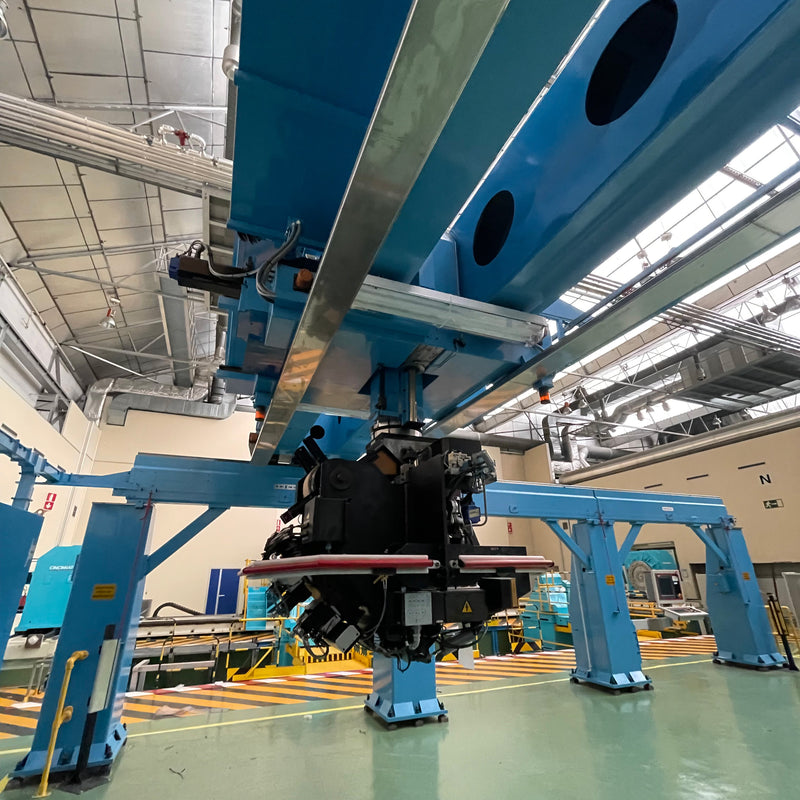 Cincinnati E Axis Tape Layer Machine