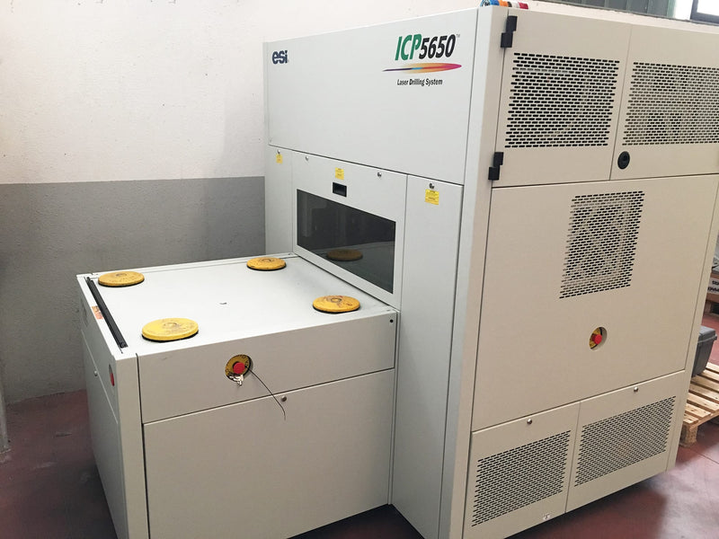 ESI ICP 5650 Laser Drilling Machine