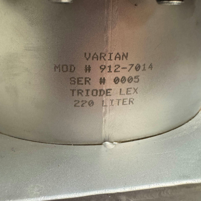 Varian 912-7014 Triode Lex Ion Vacuum Pump
